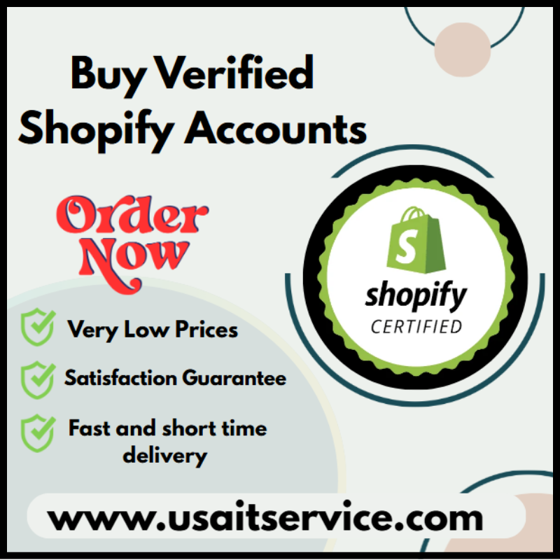 Buy Verified Shopify Accounts